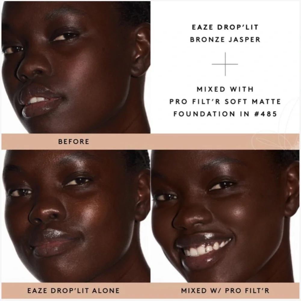 FENTY BEAUTY EAZE DROP'LIT ALL-OVER GLOW ENHANCER - BRONZE JASPER